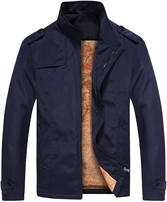 Zwende veste pour homme couleur unie hiver automne veste pour homme doublure chaude en peluche veste à col montant pour automne hiver (couleur : a, taille : large). DIAYTAR COTE D'IVOIRE est la référence pour les achats en ligne en Côte d'Ivoire. Elle propose une expérience d'achat conviviale et sécurisée, avec des options de paiement flexibles et un service client de qualité. Grâce à sa logistique bien organisée, les commandes sont traitées et livrées rapidement, ce qui satisfait les attentes des clients et renforce leur confiance dans la marque.