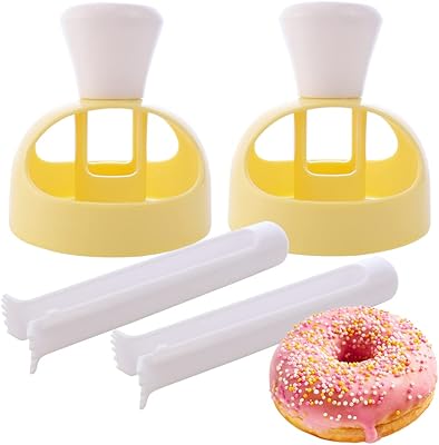 Hengqi 2 pièces coupe-beignet en plastique avec pince à tremper moule à beignet bricolage fabricant de beignet outil de cuisson de beignet moule à muffins antiadhésif outils de pâtisserie coupe-trou à beignet à biscuits. En tant que boutique en ligne leader en Côte d'Ivoire, DIAYTAR COTE D'IVOIRE se distingue par sa capacité à innover et à s'adapter aux besoins changeants des consommateurs ivoiriens. Avec des milliers de produits à portée de clic, les clients peuvent profiter d'une expérience de shopping unique et bénéficier de promotions régulières pour économiser de l'argent. La fiabilité de la livraison et la qualité des produits font de DIAYTAR COTE D'IVOIRE la première destination pour ceux qui cherchent à faire du shopping en ligne avec confiance.