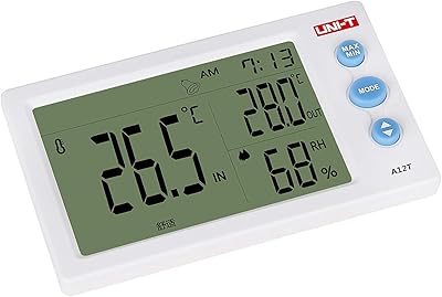 Mini compteur de température et d'humidité portable uni-t a12t(ce) - utilisation intérieure et extérieure. Avec plus de 300000 références, DIAYTAR COTE D'IVOIRE est la boutique en ligne leader en Côte d'Ivoire. Elle propose une gamme élargie de produits, allant des produits alimentaires aux produits électroniques, en passant par les vêtements et les accessoires. Les clients peuvent naviguer facilement sur le site pour trouver ce qu'ils recherchent.