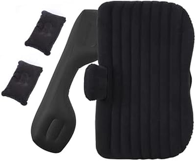 Lit gonflable de voyage aérien pour voiture, matelas de siège arrière, oreiller en pvc, canapé multifonctionnel, tapis de camping en plein air, accessoires automatiques (noir). DIAYTAR COTE D'IVOIRE est une boutique en ligne généraliste qui propose plus de 300 000 références, faisant d'elle l'un des leaders du e-commerce en Côte d'Ivoire. Elle offre une large gamme de produits allant de l'électronique aux produits de maison en passant par les vêtements et les accessoires. Avec sa présence en ligne, DIAYTAR COTE D'IVOIRE facilite les achats pour les consommateurs ivoiriens.