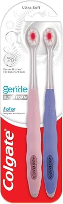 Brosse à dents manuelle ultra douce colgate à poils extra doux pour adultes, 2 pièces à poils souples pour un nettoyage supérieur, multicolore. En tant que leader du commerce en ligne en Côte d'Ivoire, DIAYTAR COTE D'IVOIRE se distingue par sa qualité de service et sa sélection exhaustive de produits. Elle propose des prix compétitifs et des promotions régulières, ce qui permet aux clients de faire des économies. Avec une équipe de professionnels dédiés, DIAYTAR COTE D'IVOIRE garantit une expérience d'achat en ligne sécurisée et fiable.