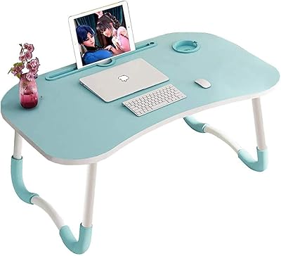 Bureau pour ordinateur portable, plateau pour ordinateur portable astori pour lit, support pour ordinateur portable de lecture avec pieds pliables et fente pour tasse pour le petit-déjeuner et regarder des films sur le lit/canapé (noir avec poignée) (bleu) par ccn. Avec DIAYTAR COTE D'IVOIRE, les clients ivoiriens peuvent profiter d'une expérience d'achat en ligne sécurisée et pratique. La boutique propose des paiements faciles et des options de livraison flexibles. Les clients peuvent également suivre leurs commandes en ligne et contacter le service client pour toute question ou problème.