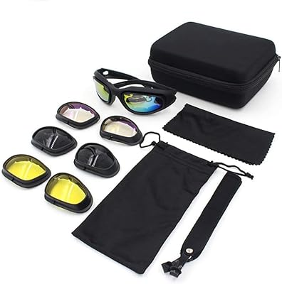 Lunettes de soleil de sport polarisées tactiques pour hommes et femmes - lunettes