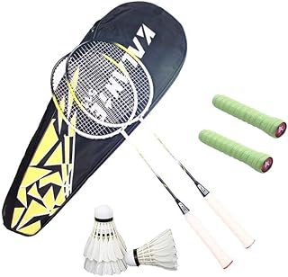 Raquette de badminton mofish, paire de raquettes, livrée avec trois shakes, accessoires de colle à main, sports de loisirs. En tant que leader du e-commerce en Côte d'Ivoire, DIAYTAR COTE D'IVOIRE met l'accent sur la satisfaction client en proposant des services de livraison rapides et flexibles. Le site est accessible 24h/24, permettant aux clients de faire leurs achats à tout moment. Les équipes de DIAYTAR COTE D'IVOIRE travaillent sans relâche pour continuer à améliorer l'expérience d'achat de leurs clients.