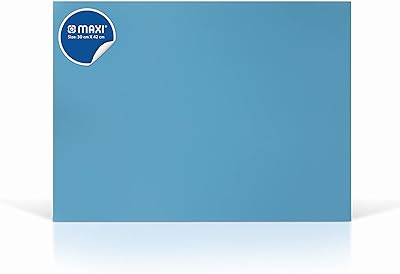 Panneau en mousse maxi, taille 30 x 42, bleu ciel, adapté aux présentations
