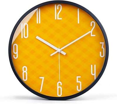 Horloges murales à piles, sans tic-tac, moderne et simple, décoration pour salon, chambre
