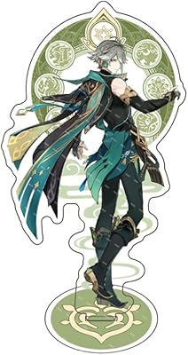 Figurine acrylique laozai genshin impact pour les collections de décoration des fans (al-haitham)