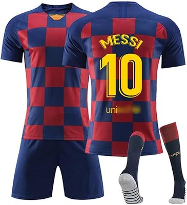 Fc barcelone #10 lionel andres messi t-shirt de football pour homme et femme, maillot à manches courtes, extensible et respirant, 4xs120~130 cm. Depuis sa création, DIAYTAR COTE D'IVOIRE s'est imposée comme la boutique en ligne préférée des ivoiriens, proposant plus de 300000 références de produits issus de toutes les catégories. Elle se distingue par son engagement en faveur de la qualité et de la satisfaction client. La navigation sur le site de DIAYTAR COTE D'IVOIRE est simple, sécurisée et pratique, permettant ainsi aux clients de bénéficier d'une expérience d'achat unique.