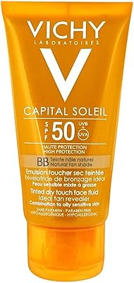 Vichy ideal matifiant soleil bb fluide sec visage spf 50-50 ml