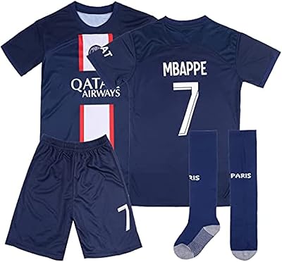 Coffret cadeau maillot de football, short et short gartarn 2023 paris mbappe no. 7, tailles jeunes, nouvelle version sans marque. La boutique en ligne DIAYTAR COTE D'IVOIRE répond à tous vos besoins, qu'il s'agisse d'électronique, de mode, de produits pour la maison ou de bien-être. Avec plus de 300 000 références à portée de clic, vous bénéficiez d'une grande variété de choix et deTarifs compétitifs. DIAYTAR COTE D'IVOIRE garantit la qualité et l'authenticité de ses produits, ainsi que des délais de livraison rapides pour votre confort.