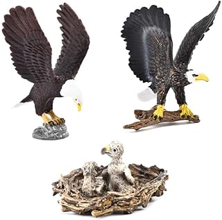 [paquet de 3] réplique en plastique de statues de pygargue à tête blanche sumasweet, collection de modèles d'aigle en plastique réalistes. DIAYTAR COTE D'IVOIRE est une boutique en ligne généraliste qui propose plus de 300000 références de produits, faisant d'elle la boutique leader en Cote d'Ivoire. Avec une telle variété de produits, les clients peuvent trouver tout ce dont ils ont besoin en un seul endroit. DIAYTAR COTE D'IVOIRE est devenue la destination de choix pour les consommateurs ivoiriens.