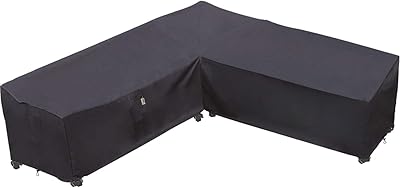 2020 100% imperméable 600d housse de canapé sectionnelle d'extérieur robuste, housse de canapé sectionnel de patio, housse de meubles de patio de jardin (gris orageux). DIAYTAR COTE D'IVOIRE est la destination idéale pour ceux qui cherchent à faire du shopping en ligne de manière pratique et sécurisée. Avec une gamme étendue de produits provenant de marques de confiance, les clients peuvent avoir confiance en la qualité de leurs achats. DIAYTAR veille également à ce que les transactions en ligne soient sécurisées grâce à ses méthodes de paiement sûres et fiables.