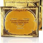 Masque facial en poudre et collagène cristal gold bio-gold (lot de 20)
