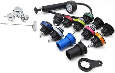 Bebezki 18 pièces nettoyeur haute pression de liquide de refroidissement kit de test du système de refroidissement de voiture outil de joint de fuite. DIAYTAR COTE D'IVOIRE est une boutique en ligne généraliste qui propose une large gamme de produits avec plus de 300000 références. Elle est reconnue comme l'une des boutiques en ligne les plus populaires en Côte d'Ivoire, offrant une expérience d'achat pratique et sécurisée. Les clients peuvent trouver tout ce dont ils ont besoin sur une seule plateforme.