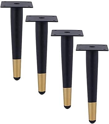 Pieds de meubles en métal delfino pour table basse et meubles, pieds en fer pour meuble tv, pieds de remplacement pour canapé, pieds en acier inoxydable robuste de couleur or, pieds de canapé et d'armoire pouvant supporter 800 kg (4 pièces). DIAYTAR COTE D'IVOIRE est la boutique en ligne de référence en Cote d'Ivoire, proposant une large gamme de produits à des prix compétitifs. La boutique en ligne est régulièrement mise à jour avec de nouveaux produits et des offres spéciales. Les clients peuvent profiter d'une livraison rapide et d'un service client de qualité.