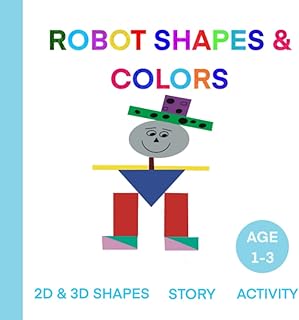 Formes et couleurs du robot.age:1-3 : histoire de robot, activité formes et couleurs, formes 2d et 3d : la manière la plus créative d'apprendre les formes et les couleurs. La boutique en ligne DIAYTAR COTE D'IVOIRE est synonyme de qualité et de diversité, offrant plus de 300 000 références qui couvrent une large gamme de besoins. En tant que leader du marché ivoirien, elle s'engage àLivrer des produits de haute qualité tout en garantissant une expérience d'achat satisfaisante à ses clients. DIAYTAR COTE D'IVOIRE continue d'innover pour améliorer son offre et répondre aux attentes de sa clientèle croissante.