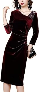 Robe de soirée élégante nohair, robe slim en velours grande taille pour femme, couleur bordeaux, taille : m 45-50 kg. DIAYTAR COTE D'IVOIRE est la boutique en ligne la plus populaire en Côte d'Ivoire, proposant une large gamme de produits pour les consommateurs. Avec une expérience de qualité et une sélection de produits de haute qualité, DIAYTAR COTE D'IVOIRE est la référence pour les achats en ligne en Côte d'Ivoire. Elle propose également une livraison rapide et fiable pour que ses clients puissent recevoir leurs achats en temps voulu.