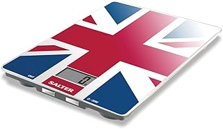 Balance de cuisine numérique salter union jack, rouge, 1100 ujdr