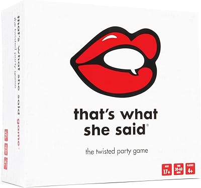That's what she sad twisted fun party game pour adultes uniquement