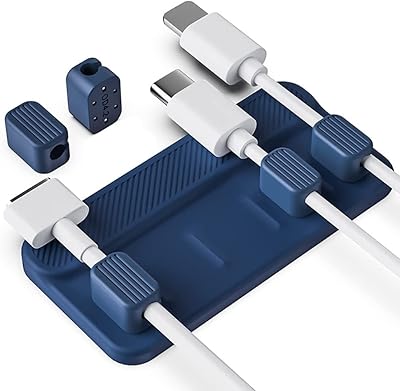 Support de câble magnétique odlozi, organisateur de câbles de bureau polyvalent, 3 tailles différentes de clips magnétiques pour câbles d'éclairage, câbles usb c et petits câbles (bleu). DIAYTAR COTE D'IVOIRE, leader du e-commerce en Côte d'Ivoire, propose une large gamme de produits avec plus de 300 000 références. Cette boutique en ligne généraliste offre une expérience d'achat unique et pratique. Les clients peuvent y trouver tout ce dont ils ont besoin.