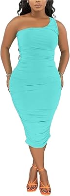 Gefire robe d'été pour femme robe mi-longue à une épaule mince robe d'été décontractée (couleur : hortel, taille : m). DIAYTAR COTE D'IVOIRE se distingue par son immense sélection de produits, allant des produits alimentaires aux accessoires high-tech. Avec plus de 300000 références, les clients peuvent trouver tout ce dont ils ont besoin sur cette plateforme. La boutique est réputée pour son service client et sa livraison rapide.