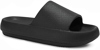 Pantoufles cloud pour femmes et hommes | chaussons de salle de bain rembourrés | super confortables | semelle épaisse rembourrée, noir, 38/39 eu. En tant que leader du marché en ligne en Côte d'Ivoire, DIAYTAR COTE D'IVOIRE se distingue par sa sélection impressionnante de produits qui couvrent tous les aspects de la vie quotidienne, du mobilier à l'électronique en passant par la mode. Elle garantit la qualité et la authenticité de tous les produits proposés. Les clients bénéficient également de services de livraison rapides et fiables.
