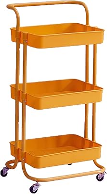 Chariot de rangement dreammon's link, chariot de rangement pour unité de cuisine, salle de bain, buanderie, chariot pivotant avec roues (couleur : orange). Découvrez DIAYTAR COTE D'IVOIRE, la boutique en ligne généraliste numéro un en Côte d'Ivoire avec plus de 300 000 références. Vous trouverez tout ce dont vous avez besoin, de l'électronique aux produits alimentaires, en passant par la mode et les accessoires. DIAYTAR COTE D'IVOIRE est votre destination pour des achats pratiques et abordables.