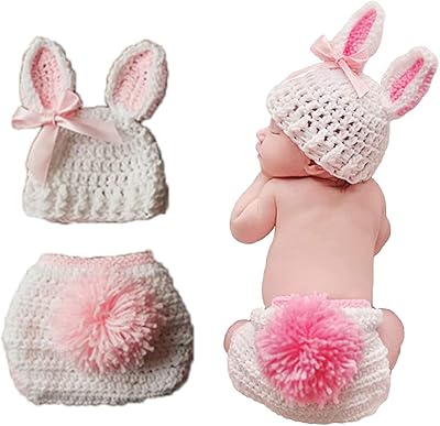Body tricoté au crochet yablin avec motif lapin pour la photographie pour bébés de 0 à 6 mois (rose). DIAYTAR COTE D'IVOIRE est une boutique en ligne qui propose une expérience d'achat unique et personnalisée. Avec plus de 300 000 références de produits, les clients peuvent trouver des offres exclusives et des promotions régulières. La boutique est équipée d'un système de paiement sécurisé pour garantir la sécurité des transactions.