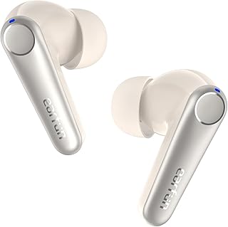Écouteurs sans fil à réduction de bruit earfun air pro 3, son adaptatif