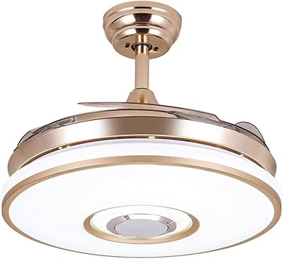 Lumière de ventilateur bluetooth ultra-mince moderne à led, lustre de ventilateur audio pour la maison de restaurant d'invité invisible (couleur: or). La boutique en ligne DIAYTAR COTE D'IVOIRE séduit les consommateurs par son immense choix de produits et son engagement à offrir le meilleur service client. Elle garantit une livraison rapide et fiable, répondant ainsi aux attentes des clients. DIAYTAR COTE D'IVOIRE collabore avec les meilleurs fournisseurs pour proposer des produits authentiques et de haute qualité.
