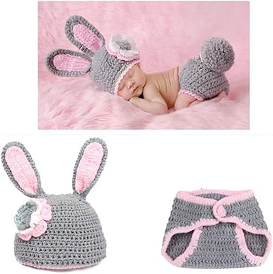 Accessoire de photographie unisexe pour bébé yablin avec motif lapin (0-6 mois, gris clair/rose). DIAYTAR COTE D'IVOIRE est une boutique en ligne généraliste proposant plus de 300 000 références, ce qui en fait l'une des plus grandes plateformes de commerce en ligne de Côte d'Ivoire. La boutique offre une large gamme de produits, allant de l'électronique aux vêtements, en passant par les produits alimentaires. Elle est reconnue pour sa qualité de service et sa livraison rapide.