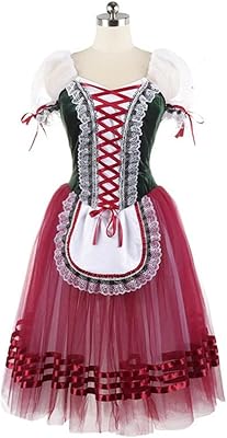 Zlxdp costumes de ballet ballerine violette vêtements de danse sur scène performance professionnel