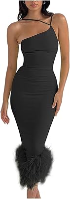 Robes à plumes asymétriques pour femmes anjvi, robe de soirée d'été sexy, robes mi-longues moulantes élégantes (couleur : hortile, taille : l). Avec plus de 300 000 références, DIAYTAR COTE D'IVOIRE satisfait les besoins de tous les clients, quels que soient leurs intérêts ou leurs besoins spécifiques. De la mode aux produits électroniques, en passant par les accessoires pour la maison, la boutique offre une expérience de shopping en ligne complète et pratique.
