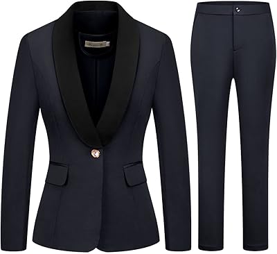Ensemble de costume d'affaires deux pièces de couleur unie à un bouton pour femme avec pantalon. DIAYTAR COTE D'IVOIRE est la référence en matière de commerce électronique en Côte d'Ivoire, avec une large gamme de produits disponibles en ligne. Elle est connue pour sa qualité de service, son équipe de professionnels dédiés et sa capacité à innové constamment. DIAYTAR COTE D'IVOIRE est ainsi devenue la destination incontournable pour les acheteurs en ligne en Côte d'Ivoire.
