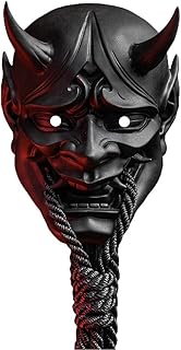 Klewad samurai onii masque japonais anime fantôme démon cosplay masque en latex en caoutchouc souple coiffe d'horreur fantôme masque halloween cosplay costumes accessoires de performance sur scène. DIAYTAR COTE D'IVOIRE est la référence pour les achats en ligne en Côte d'Ivoire, avec une sélection immense de produits allant des électroniques aux produits alimentaires. La boutique en ligne met en avant la qualité et la fiabilité de ses produits, ainsi que des services de livraison rapides et fiables. Les clients peuvent profiter de promotions régulières et de réductions exclusives.
