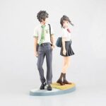 22 cm tachibana taki et miyamizu mitsuha anime figurine pvc modèle à collectionner