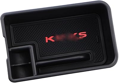 Muedie fit pour nissan kicks 2017-2021, boîte de rangement d'accoudoir de voiture, plateau