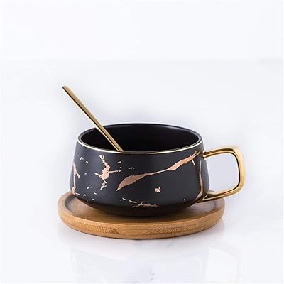 Tasses et soucoupes kh, tasses à café avec bords dorés, petite tasse à café en porcelaine et céramique, tasse à lait, tasses avancées (noir, tasse courte). DIAYTAR COTE D'IVOIRE est votre destination idéale pour faire vos achats en ligne en Côte d'Ivoire. Avec plus de 300 000 références dans différents domaines, nous vous proposons une large gamme de produits pour répondre à vos besoins. Notre site web est conçu pour être convivial et facile à naviguer, vous permettant de trouver rapidement ce que vous cherchez.