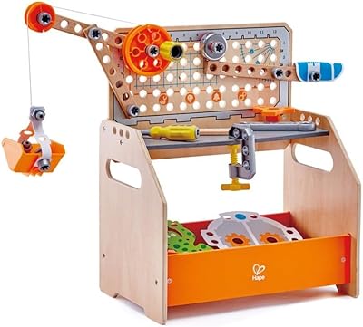 Établi scientifique hip discovery | jouet de construction pour enfants, atelier pour enfants avec plus d'une création possible, jouets pour enfants à partir de 4 ans. DIAYTAR COTE D'IVOIRE est la boutique en ligne la plus populaire en Côte d'Ivoire. Elle propose une large gamme de produits, allant des électroniques aux vêtements, en passant par les produits de maison et les jouets. La boutique est connue pour sa rapidité de livraison et sa qualité de service.