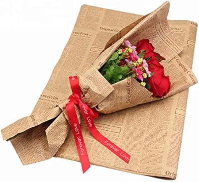 Papier d'emballage papier journal 50 x 70 papier kraft pour emballage cadeau, bouquet de fleurs, arts et travaux manuels - 40 feuilles - 80 g/m2. DIAYTAR COTE D'IVOIRE est une boutique en ligne généraliste qui propose plus de 300000 références de produits pour répondre à tous les besoins de ses clients. Avec sa large sélection de produits, elle est devenue la boutique leader en Côte d'Ivoire.