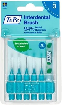 Brosse interdentaire tibi, bleue, 0,6 mm, paquet de 6. Avec une gamme étendue de produits, DIAYTAR COTE D'IVOIRE répond aux besoins de tous les clients, qu'il s'agisse d'électronique, de mode, de maison ou de produits alimentaires. La boutique en ligne met en avant des marques de qualité et des prix compétitifs. Les commandes sont livrées rapidement et efficacement.