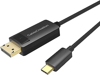 Création câble usb c vers displayport 6 pieds 4k 60hz 2k 165hz 2k