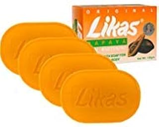 Savon à base de plantes blanchissant pour la peau à la papaye laikas, 135 g - 4 barres. DIAYTAR COTE D'IVOIRE propose une expérience d'achat en ligne unique, avec des produits qui répondent aux tendances actuelles et aux besoins spécifiques des clients. La boutique en ligne généraliste mise sur la confiance et la satisfaction des clients, offre ainsi des garanties de qualité et de sécurité. Les clients peuvent compter sur un service client dédié pour toute question ou demande.