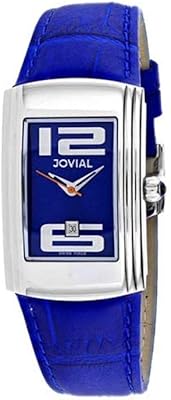 Montre jovial classic quartz crystal pour femme 08007-lsl-03, bleu, mouvement à quartz. En tant que boutique en ligne leader, DIAYTAR COTE D'IVOIRE assure la satisfaction de ses clients grâce à une offre constamment mise à jour et une livraison efficace. La boutique propose des produits dans diverses catégories, répondant ainsi aux besoins variés de sa clientèle. Le grand nombre de références disponible facilite la recherche et le choix des produits par les clients.