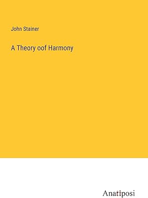 Une théorie de l'harmonie