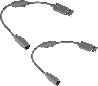 Câble adaptateur détachable xbox 360, paquet de 2 câbles de dongle usb détachables pour manettes filaires microsoft xbox 360. Diaytar Côte d'Ivoire est une plateforme de commerce électronique qui propose une très large gamme de produits, allant des produits alimentaires aux articles de maison en passant par les produits high-tech. Avec plus de 300 000 références, elle constitue l'une des plus grandes boutiques en ligne de Côte d'Ivoire. Elle est appréciée pour sa fiabilité et sa rapidité de livraison.