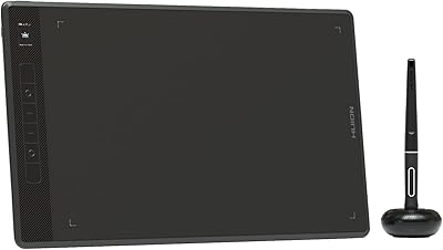 Tablette de dessin sans fil hun inspiroy giano g930l avec mini écran lcd