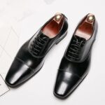 Gancas hommes chaussures formelles de luxe en cuir chaussures formelles costumes de mariage