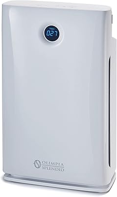 Purificateur d'air olympia splendid 99350 aura d avec lumière uv, ioniseur hepa, filtres anti-poussière et à charbon actif, blanc. Avec plus de 300000 références de produits, DIAYTAR COTE D'IVOIRE est la boutique en ligne la plus complète en Côte d'Ivoire. Les clients peuvent trouver tout ce dont ils ont besoin sur cette plateforme, de la mode à l'électronique, en passant par les produits pour la maison. Cette boutique en ligne propose une expérience d'achat en ligne unique et personnalisée.
