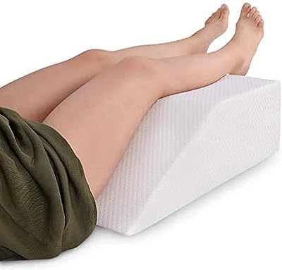 Oreiller d'élévation des jambes avec dessus en mousse - le repose-jambes soulage